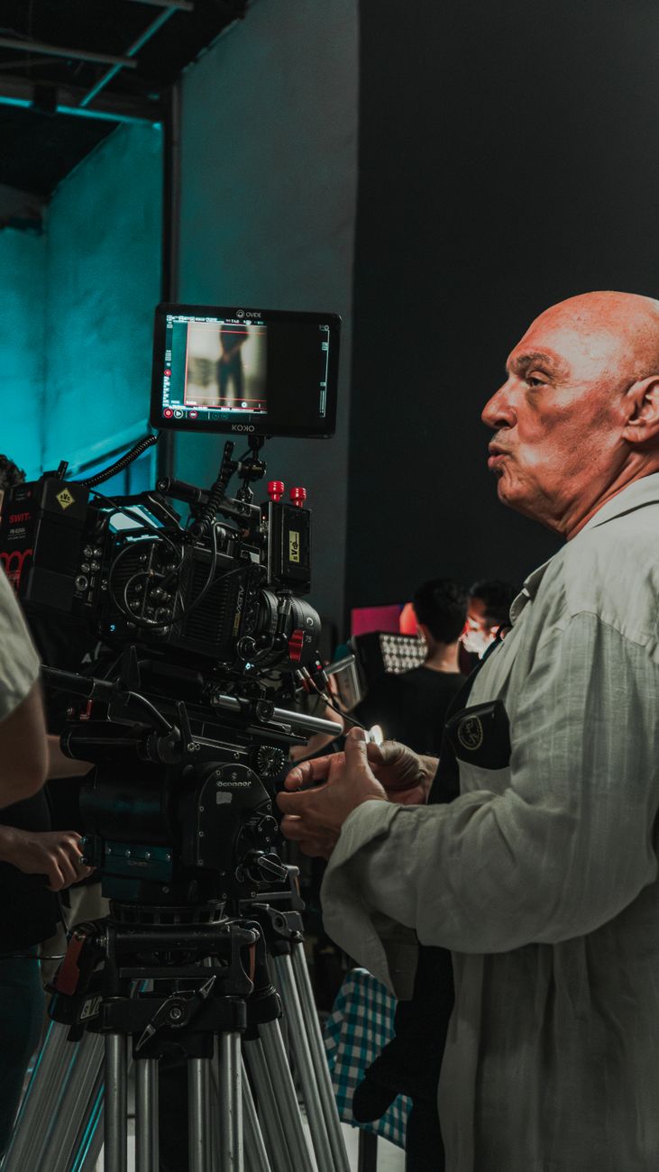 Filming a TV Commercial